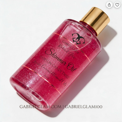 Cotton Candy Twist Shimmer Oil